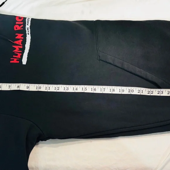 Reebok Human Rights Now! Hoodie Mens X-Large H65683 MSRP $70 - Picture 4 of 12